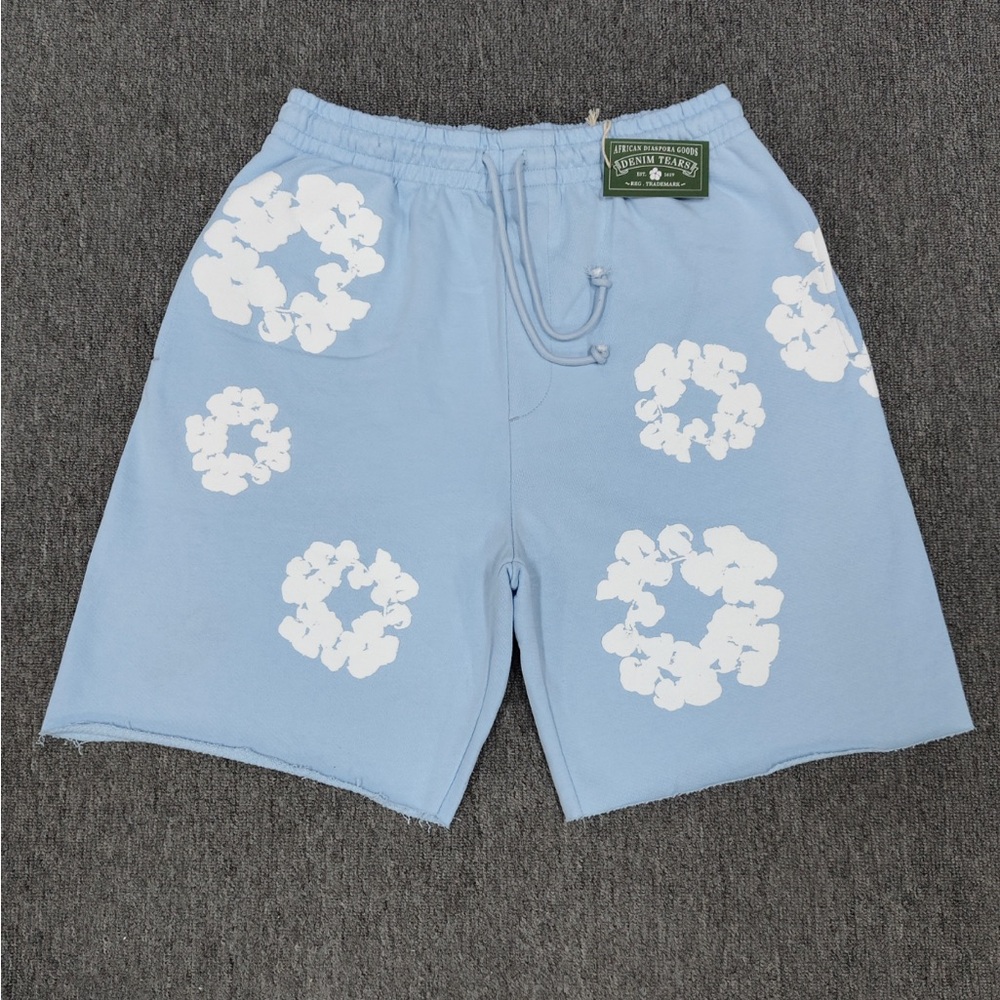 Denim Tears Sky Blue Shorts 95$